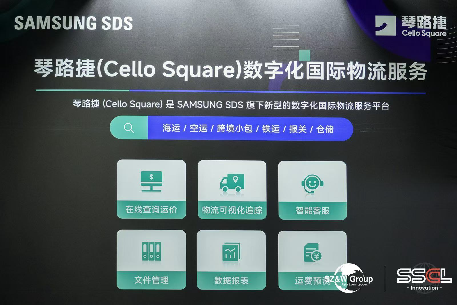数字赋能韧性供应链 三星SDS张亨准解析全球物流破局之道